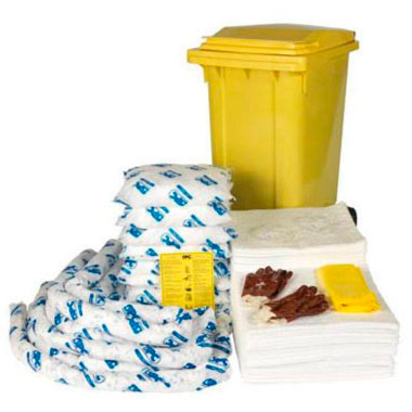 Material absorbente y control de derrames